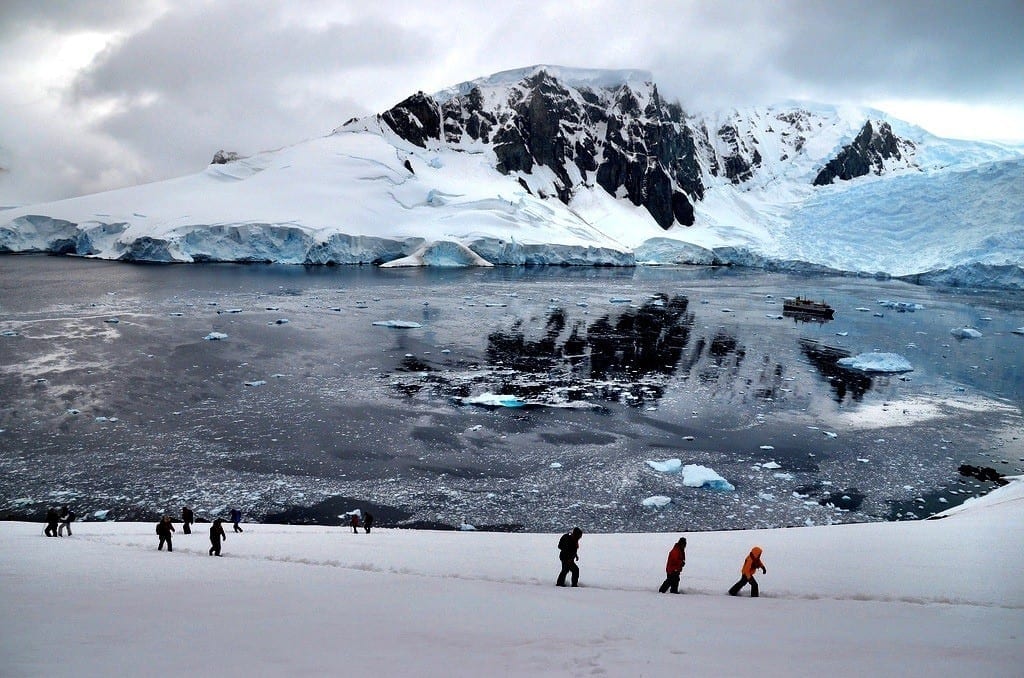 Antarctica hike